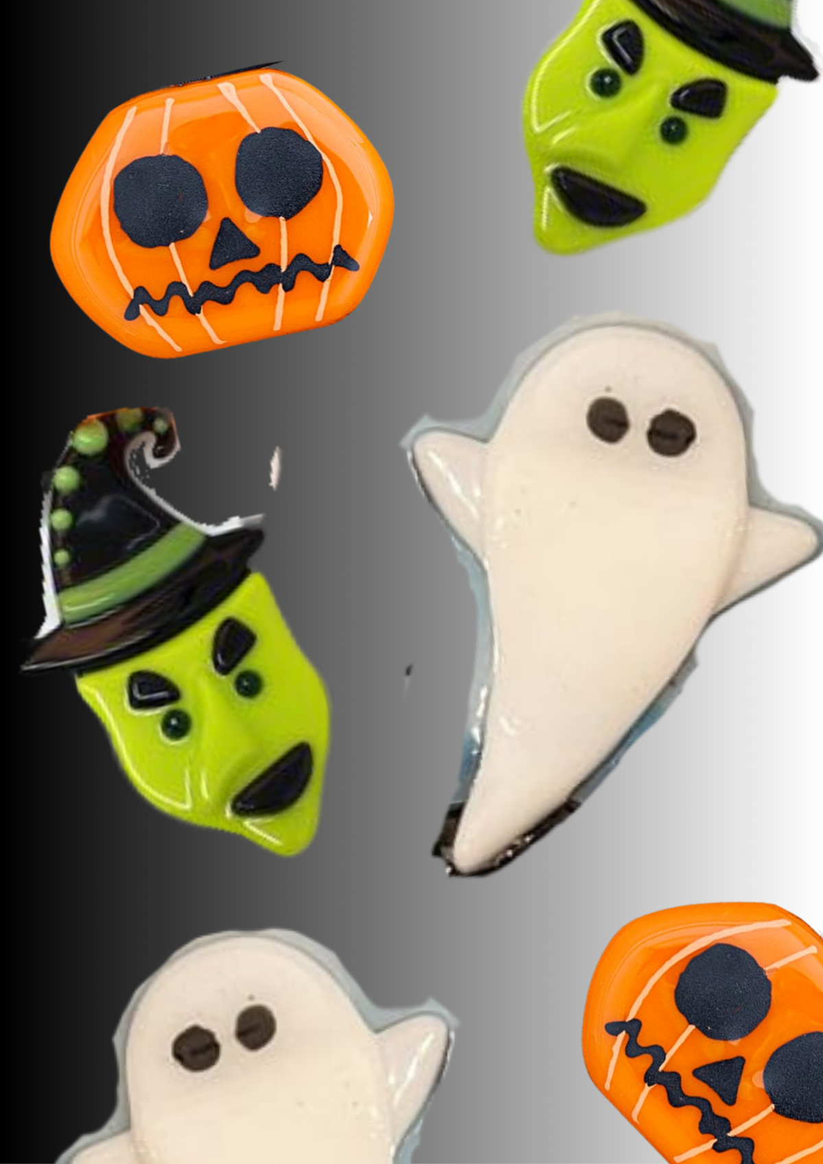 Children's (age 8+) Fused glass workshop: make hanging Halloween decoration: Monday 12th October: 12 noon - 2pm