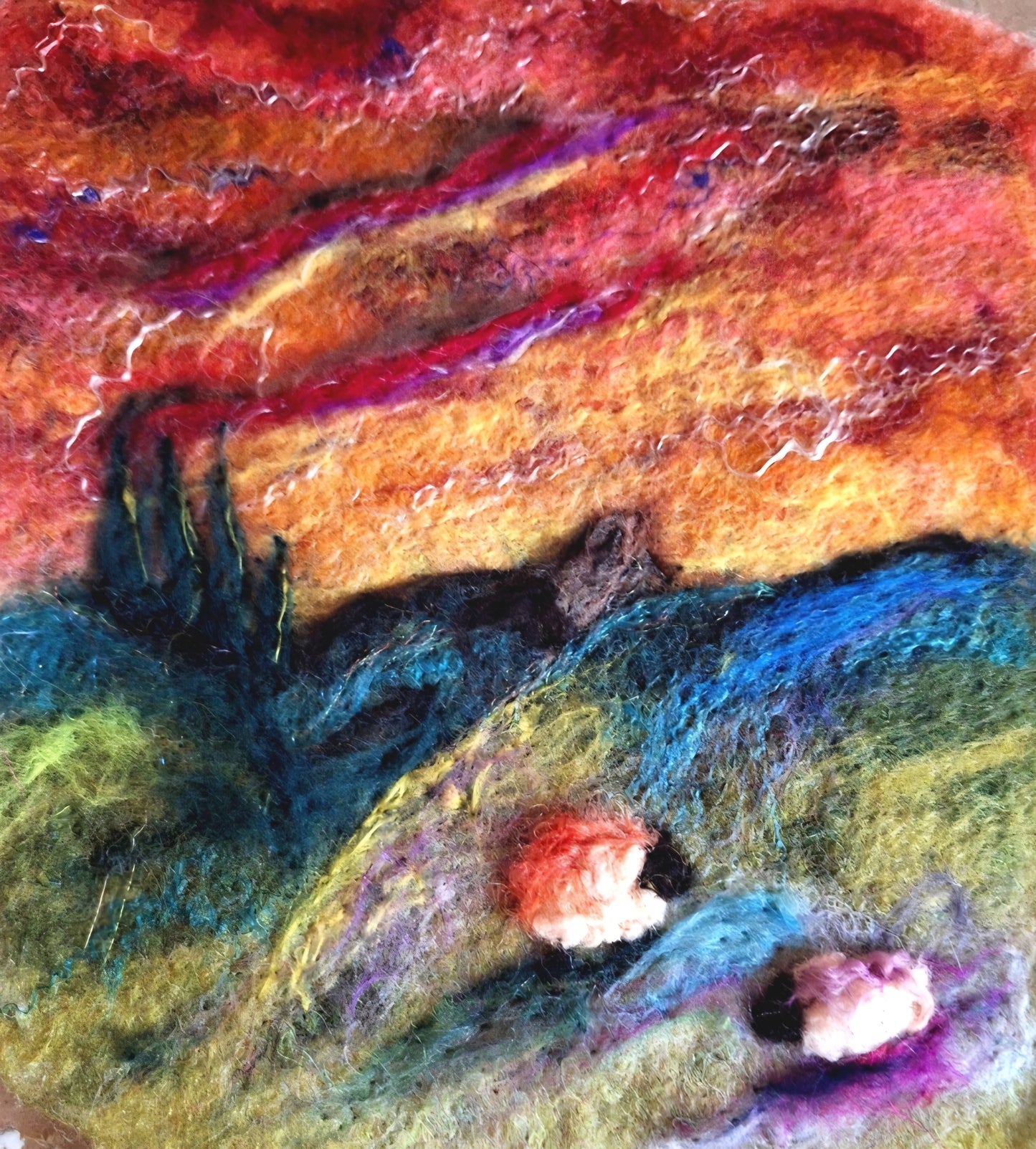 Wet felting (part two): Saturday 3rd October: 1.30pm - 4.30pm