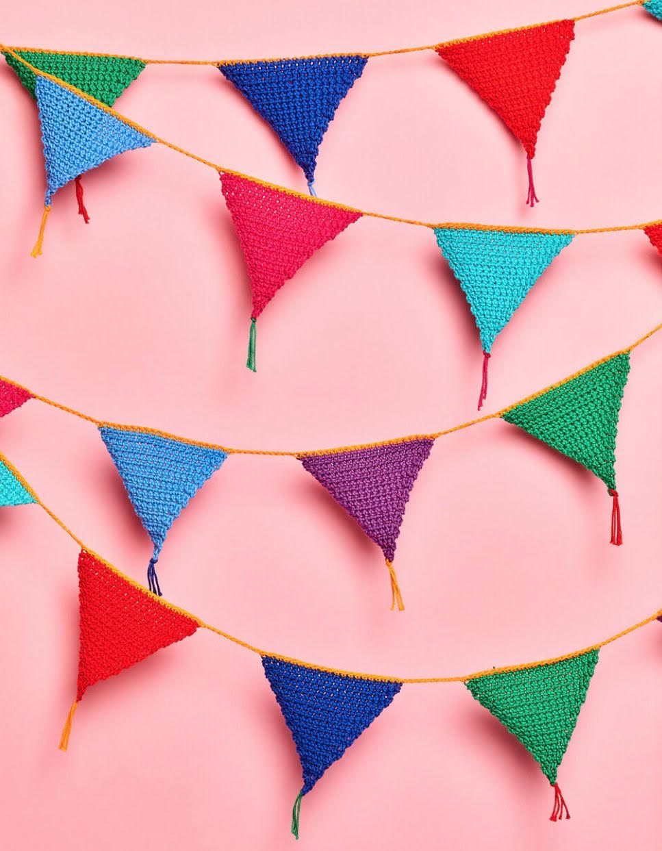 Children's crochet: make bunting: Wednesday 12th August: 2pm - 4pm