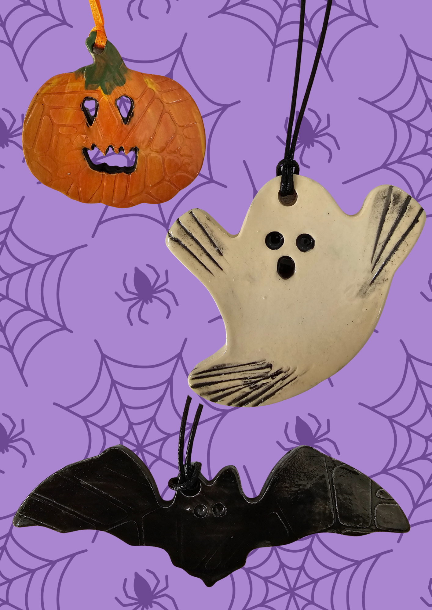 Children's pottery (age 6+): Tuesday 13th October: Make Halloween decorations: 11.30am - 1.30pm