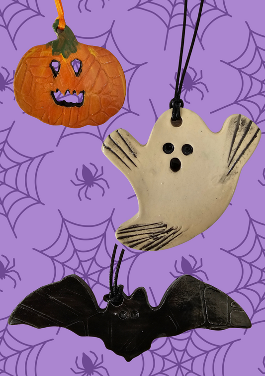 Children's pottery (age 6+): Tuesday 13th October: Make Halloween decorations: 11.30am - 1.30pm