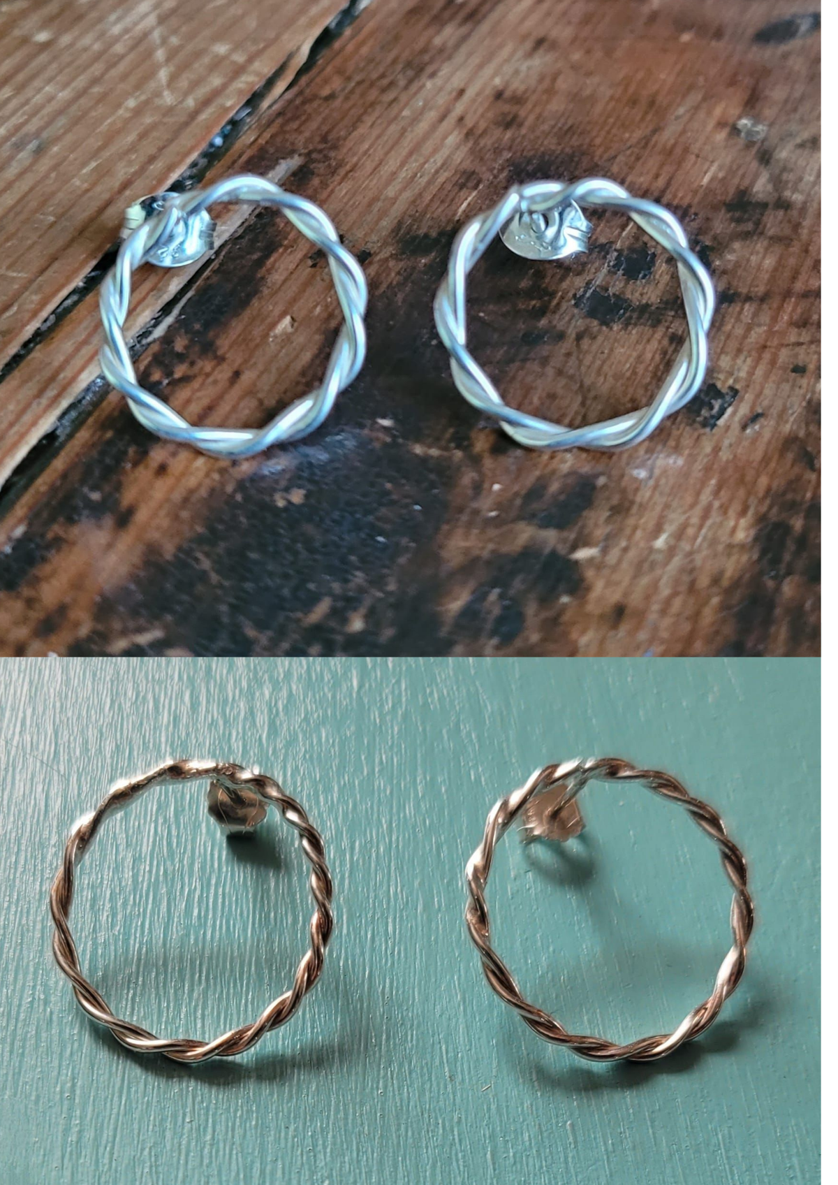 Jewellery making: make silver earrings: Saturday 24th October: 2pm - 5pm