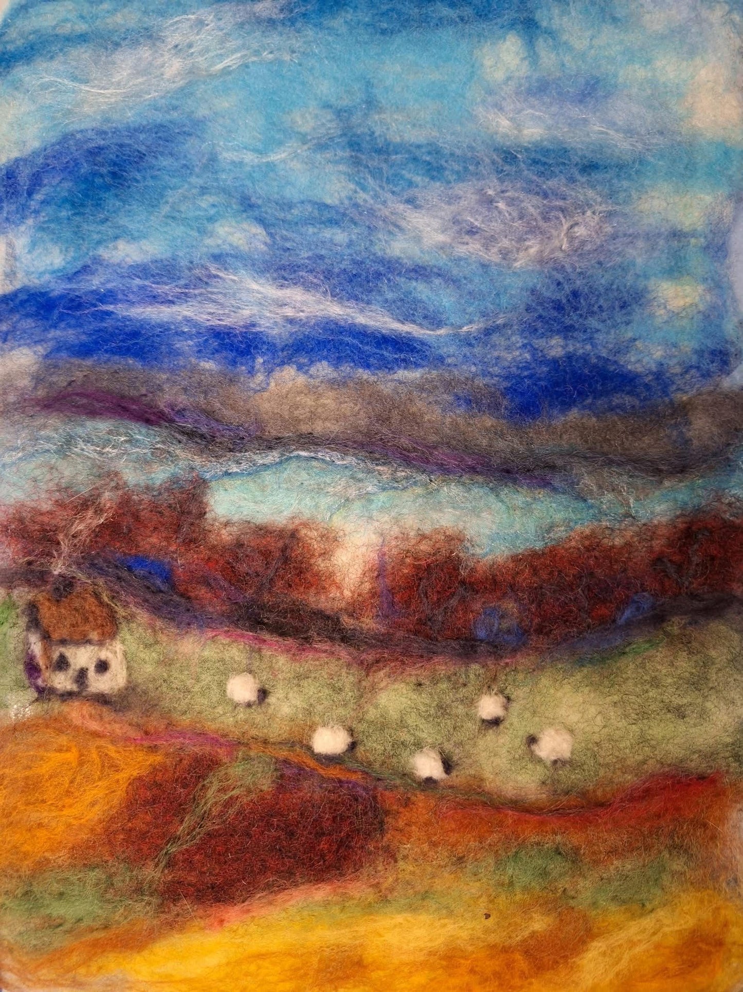 Make a Felt Picture two part workshop 1st & 8th November 2025 1pm - 3.30pm