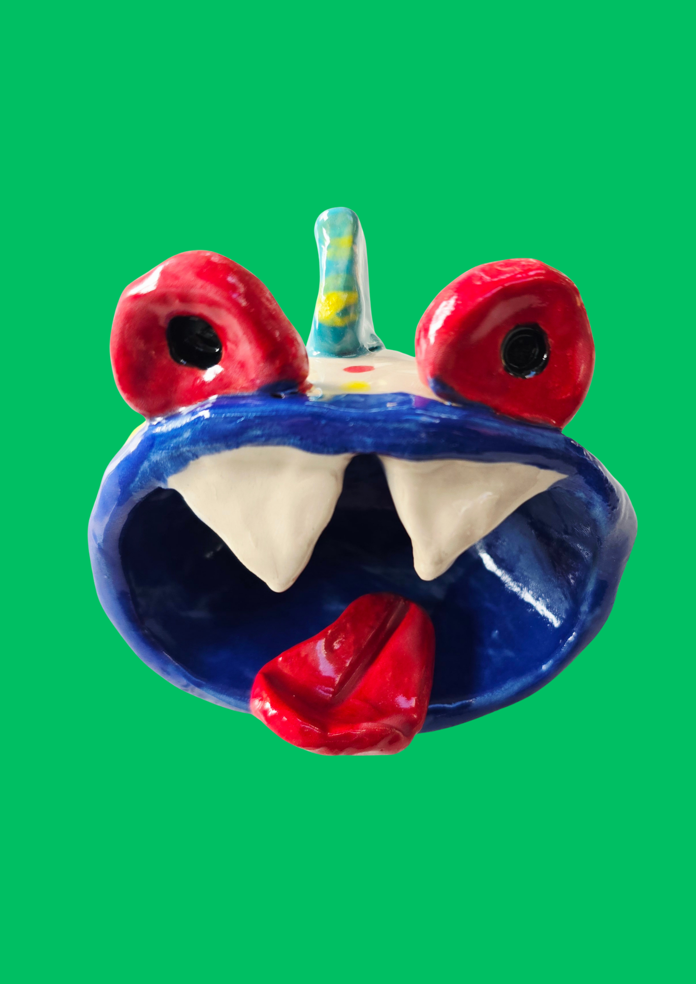 Children's pottery (age 6+): Make an alien: Wednesday 15th July: 2.30pm - 4.30pm