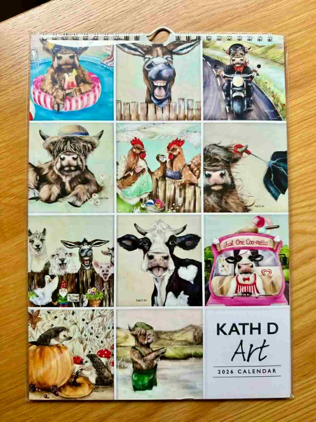Kath D Art 2026 calendar