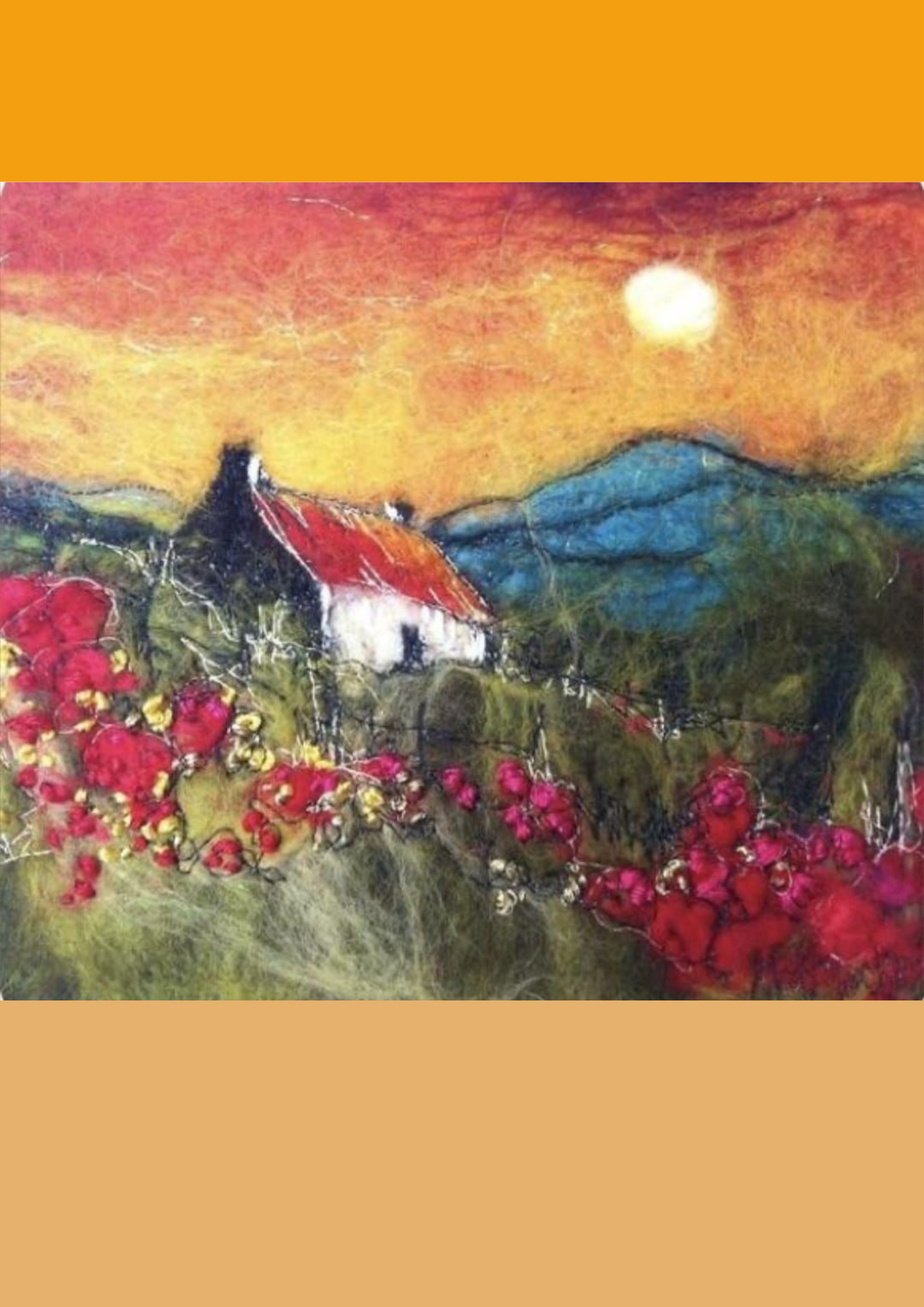 Create your own felt picture (two part workshop): Saturday 4th and Saturday 11th July: 1.30pm - 4pm