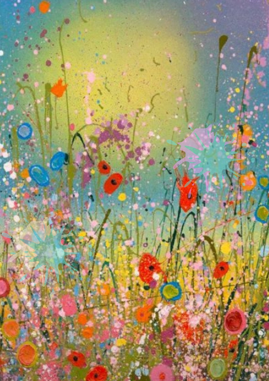 Wildflower painting workshop: Saturday 27th June: 1pm - 4pm